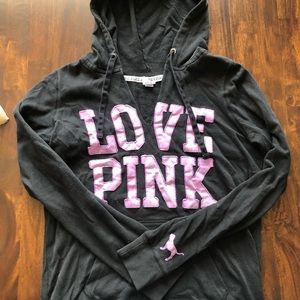 Black Pink Brand Sweatshirt